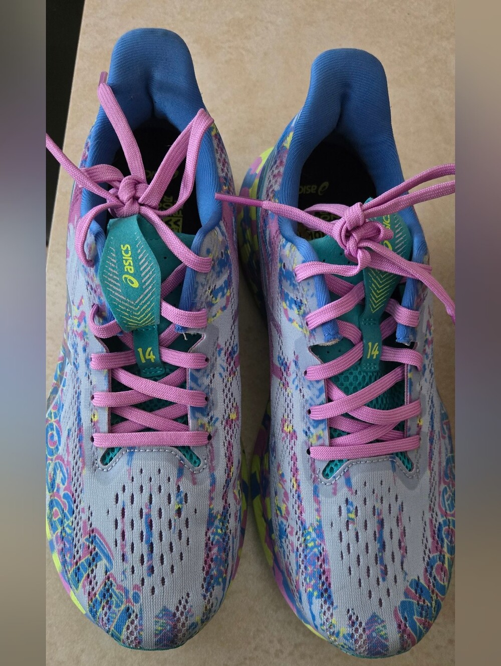 Asics Noosa Tri 14 Tropical - Soft Sky/Sea Glass